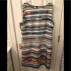 Striped Sheath Dress